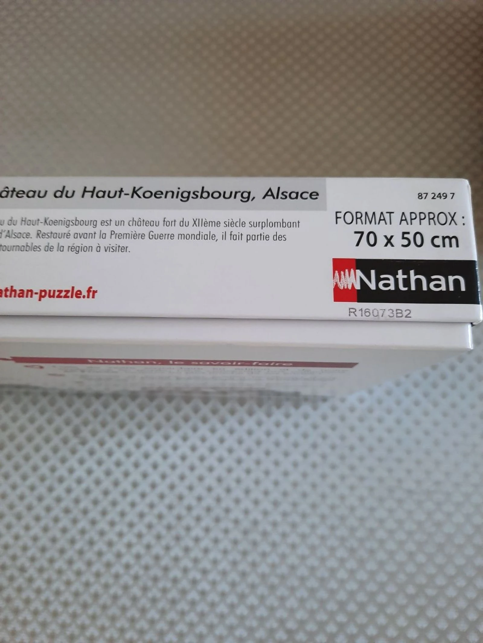 Rompecabezas Nathan Évasion 1000 piezas – Castillo del Alto Koenigsbourg, Alsacia – photo 3
